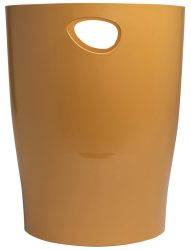 EXACOMPTA Papierkorb Ecobin 15 l 45329D gold