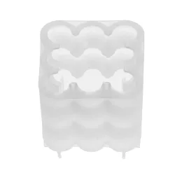 GLOREX Kerzengiessform 5.5x5.5x6cm 69732092 Bubble