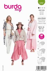Burda Schnittmuster, Jacke-Mantel Preisgruppe 5