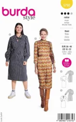 Burda Schnittmuster, Kleid Preisgruppe 4