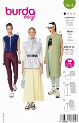 Burda Schnittmuster, Weste Preisgruppe 5