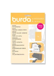 Burda Kopierpapier, weiss/gelb 83 x 57 cm, 2 B&ouml;gen