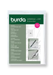 Burda Kopierset mit Stift 122 x 100 cm, 4 B&ouml;gen