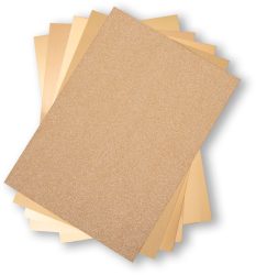 SIZZIX Karton A4 664532 gold 50 Blatt