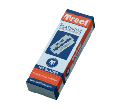 Treet Doppelklingen 100 Stk. Edelstahl