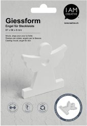I AM CREATIVE Silikon Giessform 1704.35 Engel f&uuml;r Steckleiste