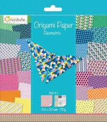 MANDARINE Origamipapier 20x20cm 52501MD Geometrisch 70g 60 Blatt