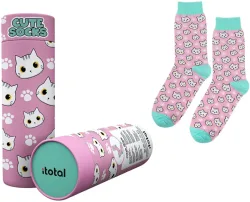 I-TOTAL Socken, White Cat XL2824 rosa