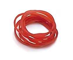 Cosmetics Gummiringe 3 cm&Oslash; rot 250 Stk.