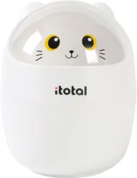 I-TOTAL Mini-M&uuml;lleimer 16x12cm XL2702 White Cat