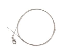 Rico Edelstahlcollier, silber, 1 - reihig, Zubeh&ouml;r