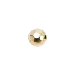 Rico Facettenkugel, gold, klein, 5 mm, Accessoires Display III