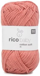 Rico Baby Cotton Soft DK, Lachs, 50 g, 125 m, 50 % CO, 50 % PAN