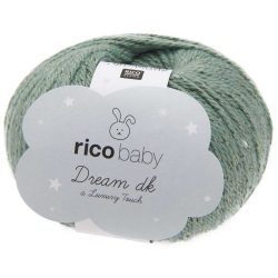 Rico Baby Dream Tweed dk moos, 50 g, 145 m, 45 % PA, 38 % PAN, 17 % CV