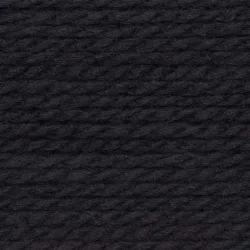 Rico Creative Soft Wool Aran, schwarz, 100 g, 300 m, 75 % PAN, 25 % WO