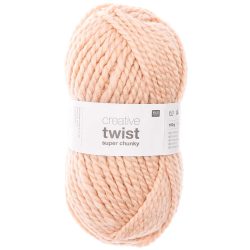 Rico Creative Twist Super Chunky, puder, 100 g, 75 m, 80 % PAN, 20 % WP