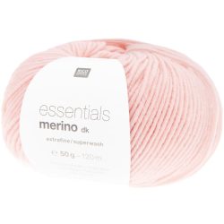 Rico Essentials Merino DK, rosa, 50 g, 120 m, 100 % WV