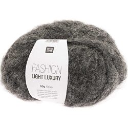 Rico Fashion Light Luxury, grau, 50 g, 130 m, 74 % Alpaka, 22 % WO, 4 % Nylon