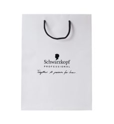 Schwarzkopf Papiertragtasche 20 x 10 x 27 cm 50 Stk.