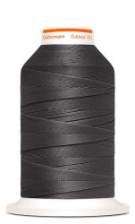 G&uuml;termann N&auml;hfaden Outdoor 40, dunkelgrau, Spule 400 m, Nr. 40, 100 % PES