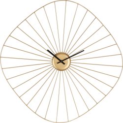 EGLO Wanduhr Matsumoto 60x60cm 425517 gold/schwarz
