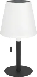 EGLO Tischleuchte Montapalma 75889 schwarz, Solar