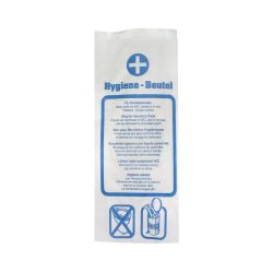 Ampri Papier Hygienebeutel weiss 12 x 5 x 29 cm 100 Stk.