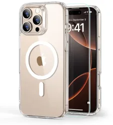 ESR Classic Hybrid Case MagSafe 1A79701 +Glass iPhone 16 Pro Max Cl.