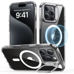 ESR Classic Hybrid Case MagSafe 1A74901 +Stand iPhone 16 Pro Clear