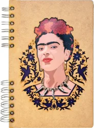 KOMONI Notizbuch Frida Kahlo A5 FRI-FACE5B blanko 90 Blatt