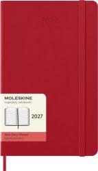 MOLESKINE Agenda Classic Large 2026 DHF212DC3Y26 1T/1S scharlachrot HC 13x21cm