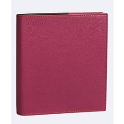 QUO-VADIS Agenda Club Executif 2026 014967Q 1W/2S himbeer DE 16x16cm
