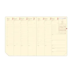 QUO-VADIS Ersatzinhalt PrePrest. 2026 287003Q 1W/2S Soho/Silk DE 21x27cm