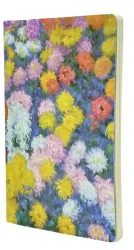 PAPERBLANKS Notizheft A4 CBD6268 Chrysanthemen liniert 80 S.