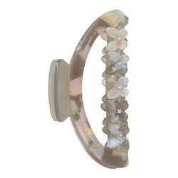 TRISA Fashion Haarklemme Strass Grau meliert
