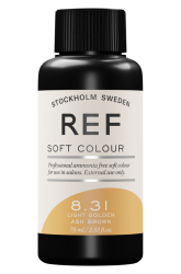 REF Soft Colour 8.31 Light Gold Ash Blonde 2x75 ml