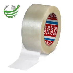 TESA Verpackungsband 50mmx132m 604180000000 Recyceltes PET, transparent
