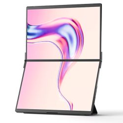 FREEVOICE Dual Monitor FlipGo 16 Zoll FWPFLIPGO16 schwarz, 2560x1600px