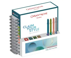 CARAN D'ACHE Kugelschreiber 849 849.601 Claim your Style 12 St&uuml;ck