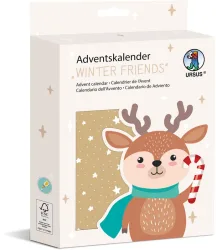 URSUS Adventskalender 24870000F Winter friends