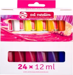TALENS Acrylfarbe 24 x 12ml 9021824M Starterset