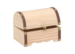GLOREX Schatztruhe 15x10x10cm 62003250 Holz