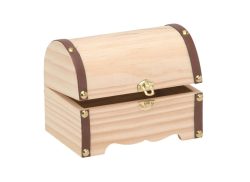 GLOREX Schatztruhe 15x10x10cm 62003250 Holz