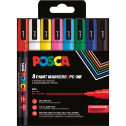 Posca - Marker Set, 14.3X12.4X1.95CM, Multicolor