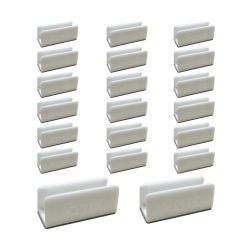 GOVEE Halterungs-Clips 20 Stk. H10D1000 weiss, f&uuml;r Neon Rope Light 2