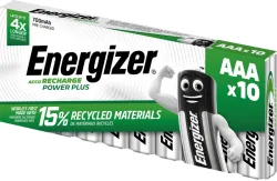 Energizer, ENERGIZER Akku Power Plus E300850100 AAA/HR03, 700mAh 10 St&uuml;ck
