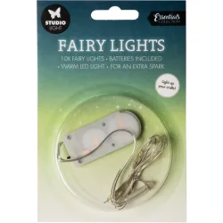 SIZZIX Lichterkette 15x10x1cm LED01 warm weiss 10 LED