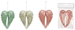 ROOST Weihnachtsanh&auml;nger 10x14cm 10041062 Fl&uuml;gel, assortiert