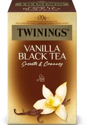 TWININGS Vanilla Black 100018061 Beutel 2g, 20 Stk.