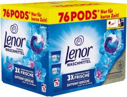 LENOR W&auml;sche-Pods Allin1 972043 Aprilfrisch 76 Pods
